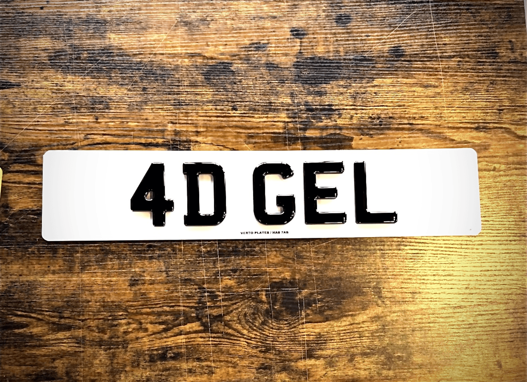 3d gel number plates 3d gel number plates