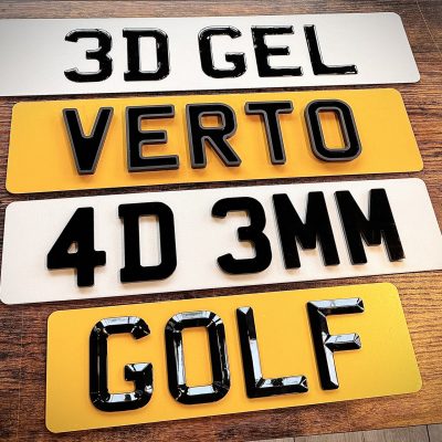 short number plates