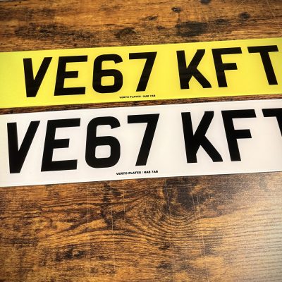 uk standard car number plates